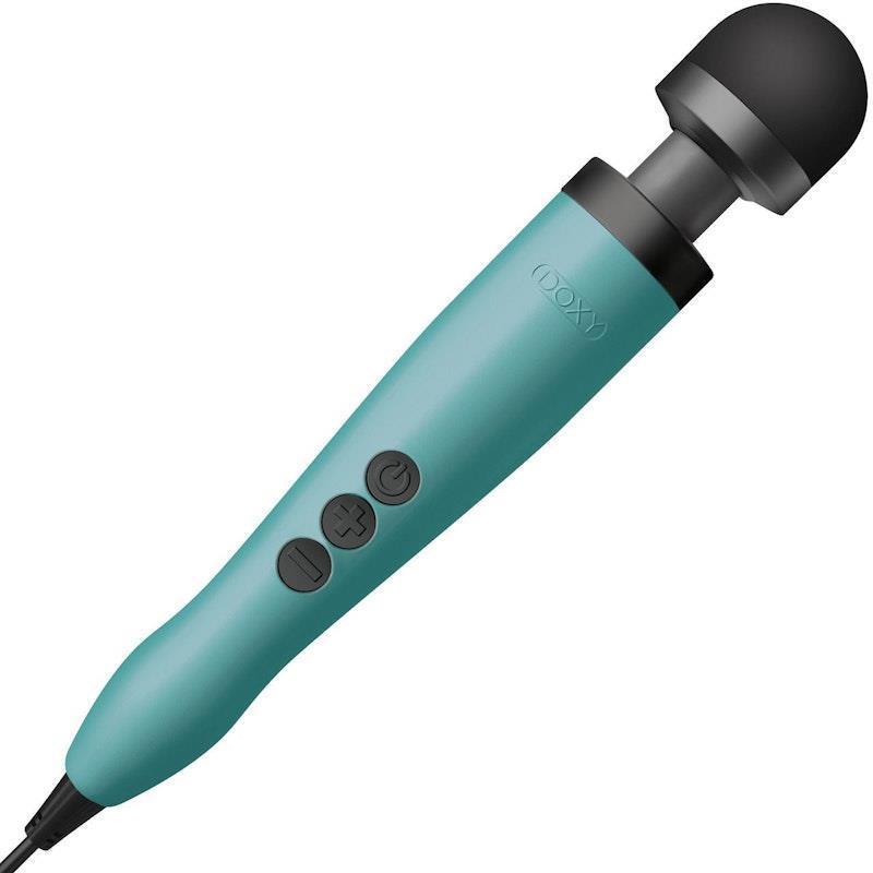 Doxy 3 USB-C Turquoise – Compact & Powerful Plug-In Wand Massager