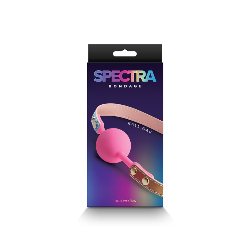 Spectra Bondage Ball Gag – Rainbow Mouth Restraint