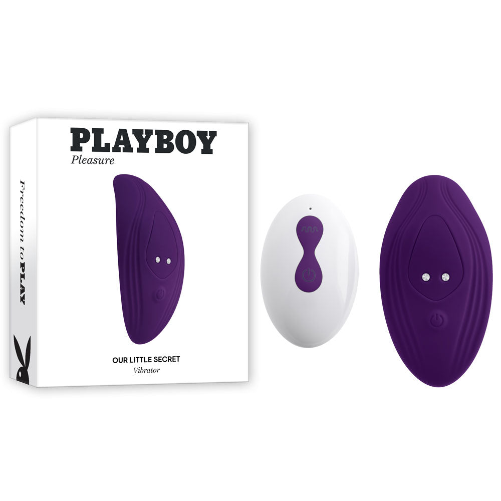 Playboy Pleasure Our Little Secret Panty Vibrator - Remote Controlled & Waterproof