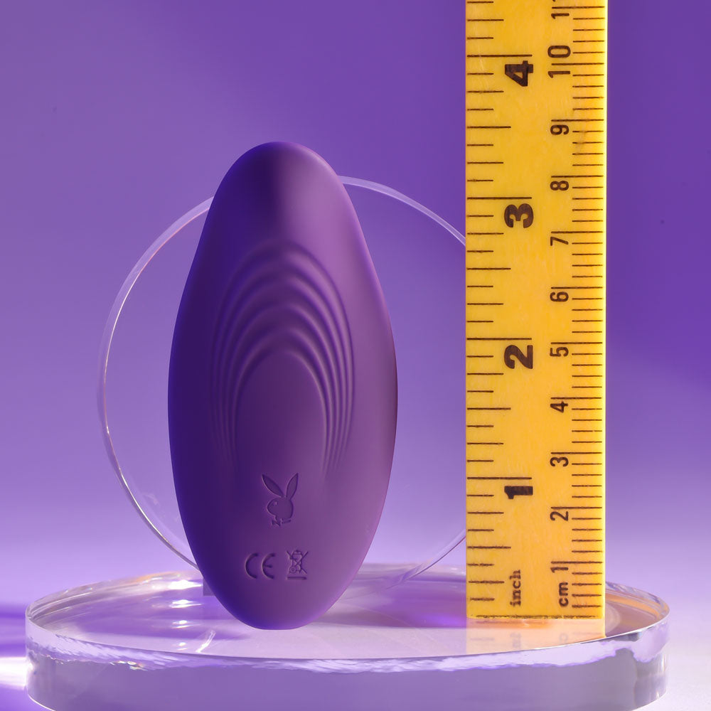 Playboy Pleasure Our Little Secret Panty Vibrator - Remote Controlled & Waterproof
