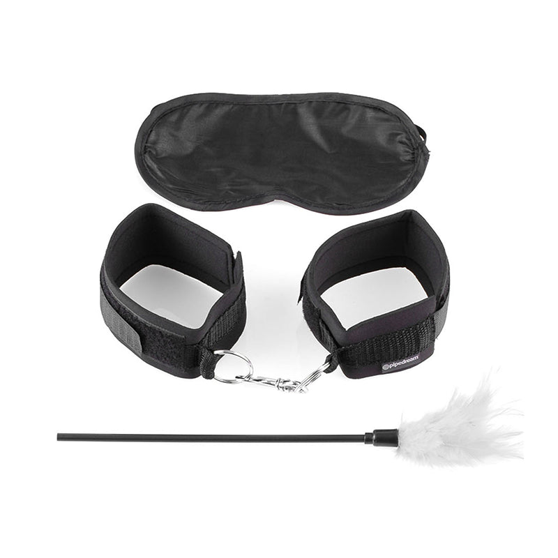 Pipedream Fetish Fantasy Series Sensual Seduction Kit - 3 Piece Set