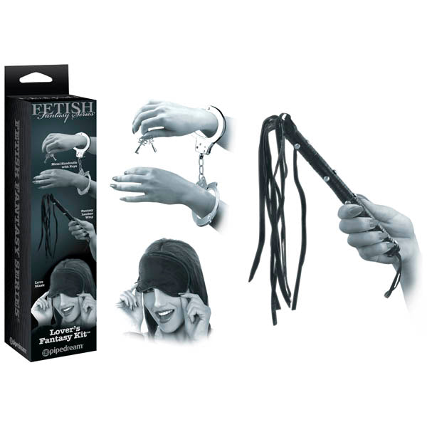 Pipedream Fetish Fantasy Series Limited Edition Lover's Fantasy Kit - 3 Pcs Bondage Kit
