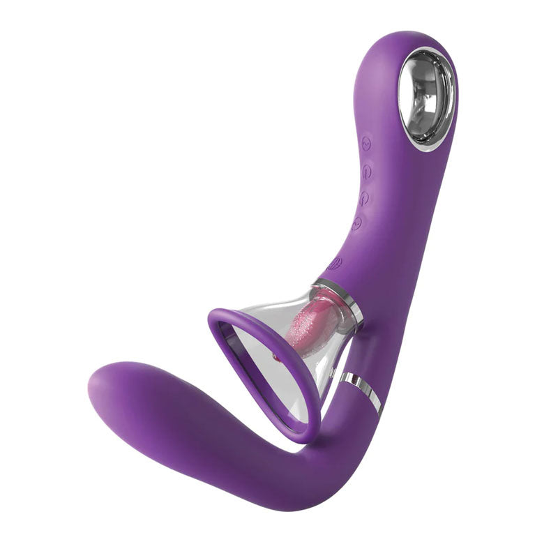 Pipedream Fantasy For Her Ultimate Pleasure Pro – G-Spot & Clit Vibrator