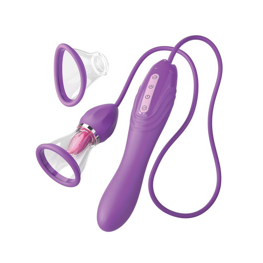 Pipedream Fantasy Her Ultimate Pleasure Max – Suction, Licking & Vibration in One