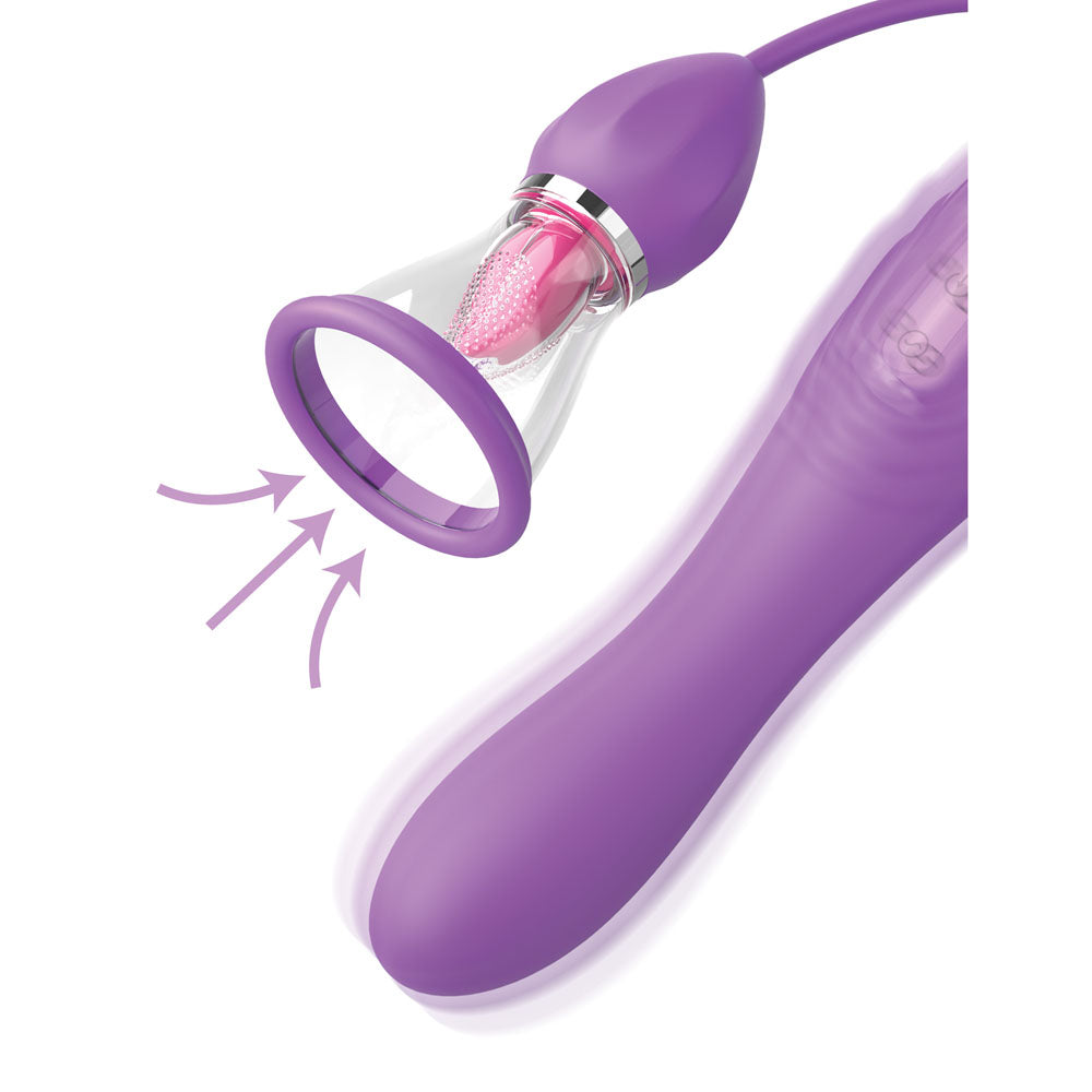 Pipedream Fantasy Her Ultimate Pleasure Max – Suction, Licking & Vibration in One