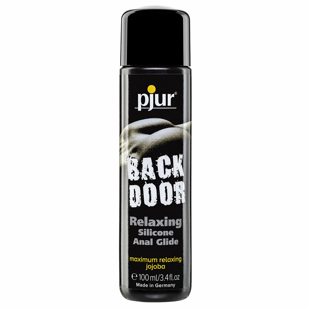 pjur Back Door Relaxing Anal Glide – Extra-Long Lasting Silicone-Based Anal Lubricant