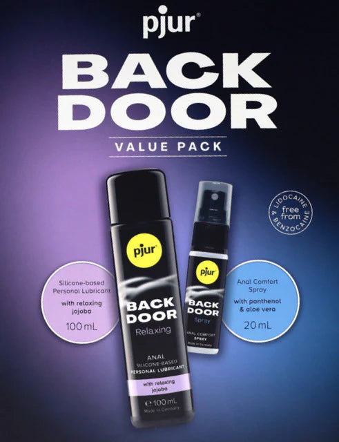Pjur Back Door Value Pack – Anal Lube & Relaxing Spray