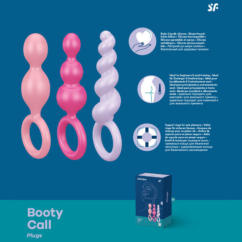 Satisfyer Booty Call Set – Beginner-Friendly Anal Training Plugs