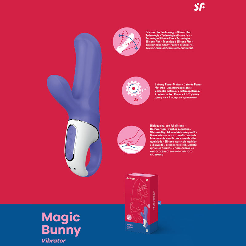 Satisfyer Magic Bunny – Compact and Powerful G-Spot and Rabbit Vibrator