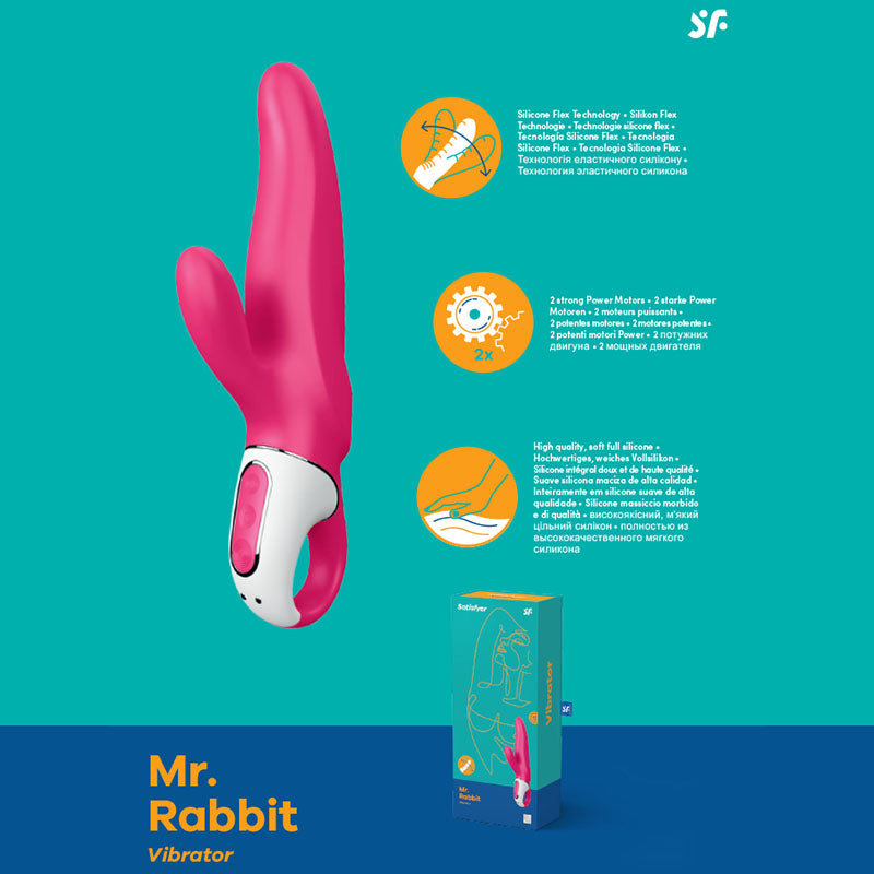 Satisfyer Mister Rabbit – Dual Rabbit and G-Spot Vibrator