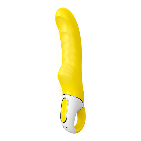 Satisfyer Yummy Sunshine – Ribbed Yellow G-Spot Vibrator
