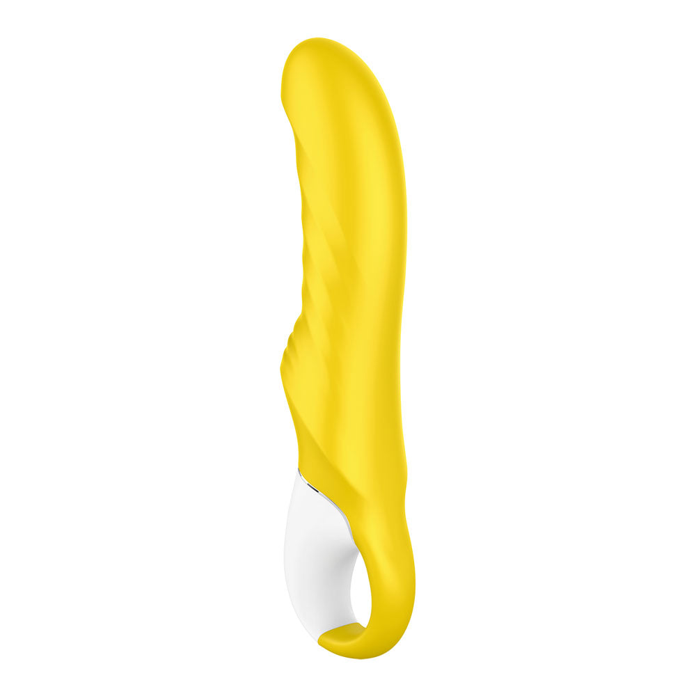 Satisfyer Yummy Sunshine – Ribbed Yellow G-Spot Vibrator