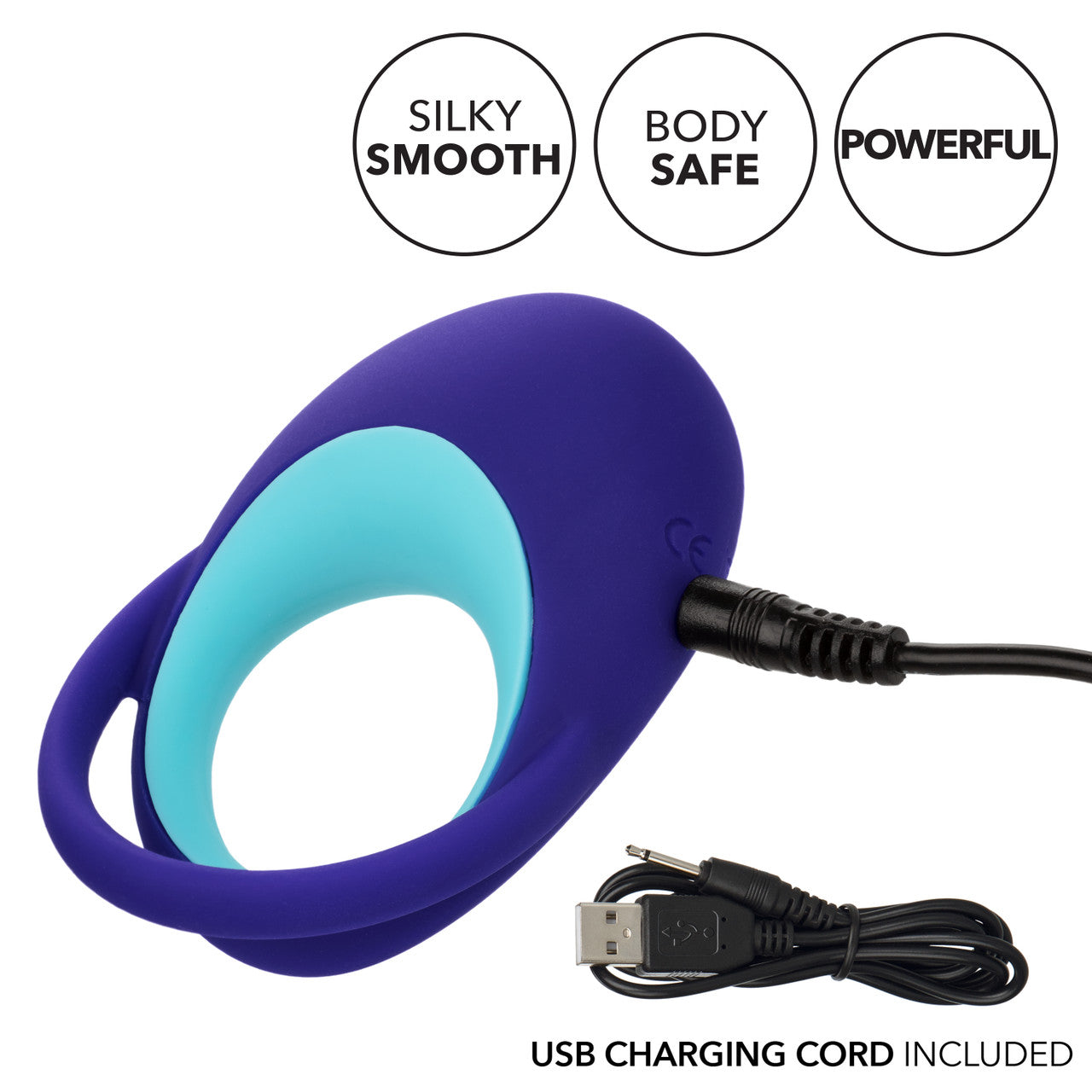 CalExotics Link Up Alpha – Powerful Vibrating Couples’ Ring