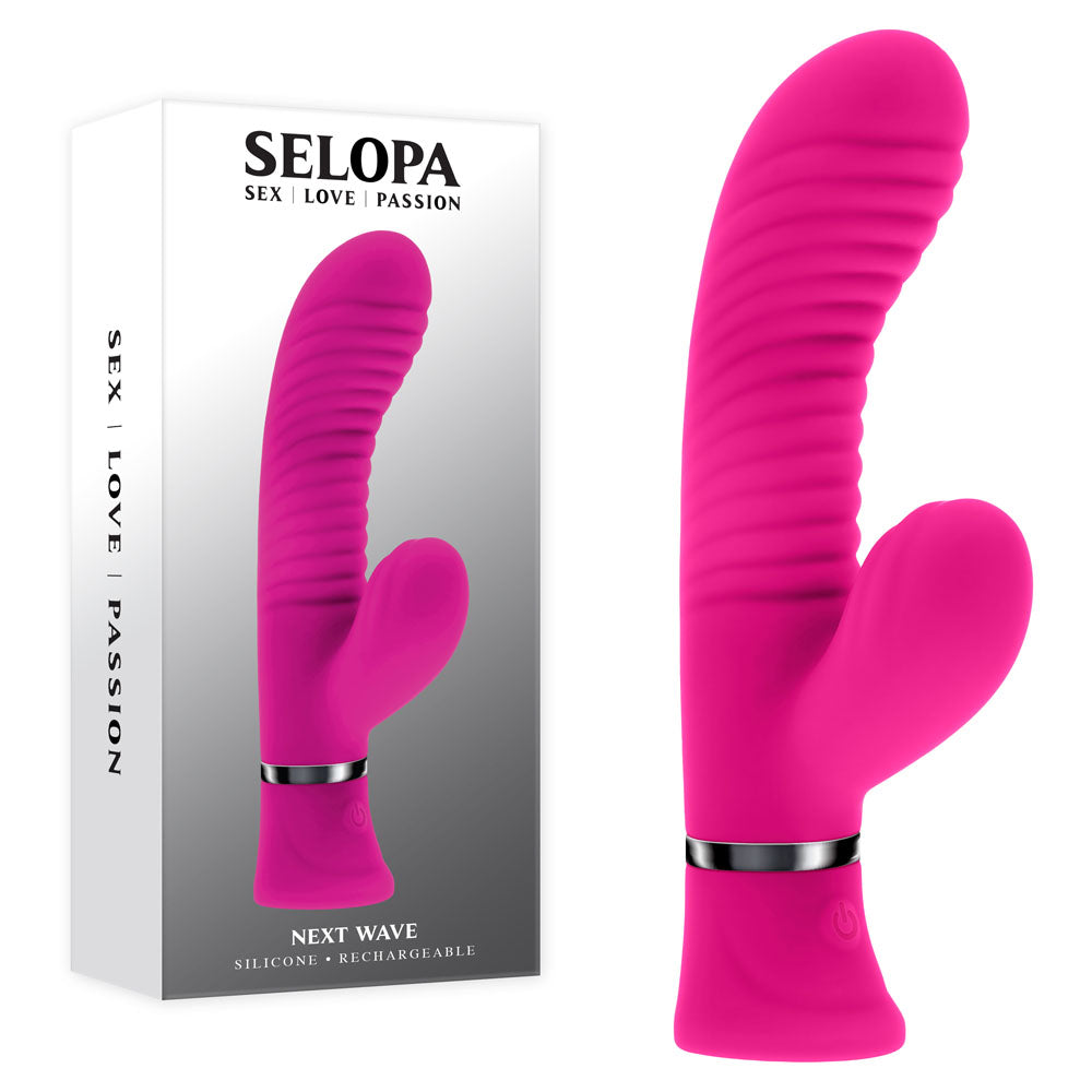 Selopa Next Wave Dual Vibrator with Curved Design