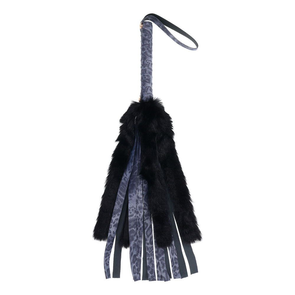 Sex & Mischief Cougar Faux Fur Flogger with Soft Handle