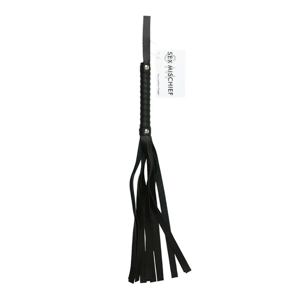 Sex & Mischief Faux Vegan Leather Flogger
