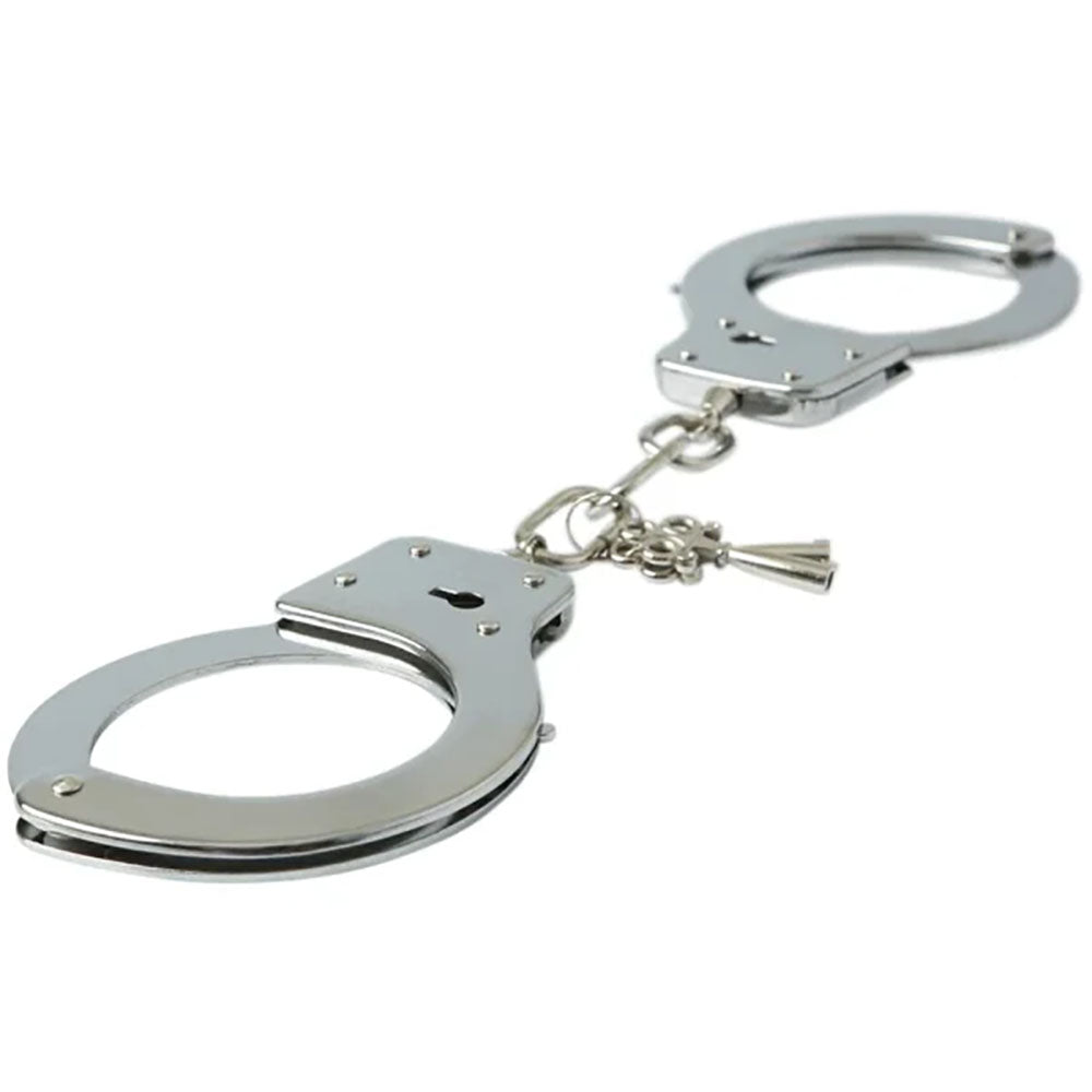 Sex & Mischief Metal Handcuffs – Compact and Sleek