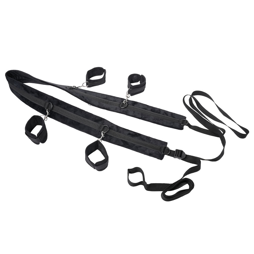 Sportsheets No Matter Where Adjustable Bondage Restraint Kit - Bed & Door
