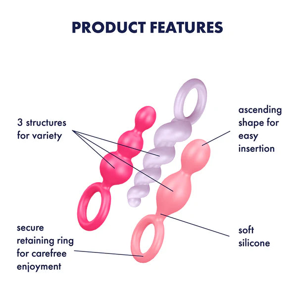 Satisfyer Booty Call Set – Beginner-Friendly Anal Training Plugs