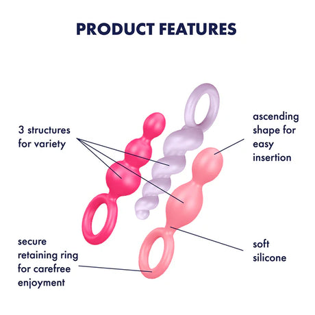 Satisfyer Booty Call Set – Beginner-Friendly Anal Training Plugs