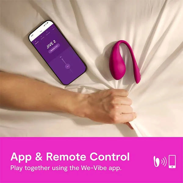 Jive 2 by We-Vibe Wearable G-Spot Vibrating Egg with App & Remote Control
