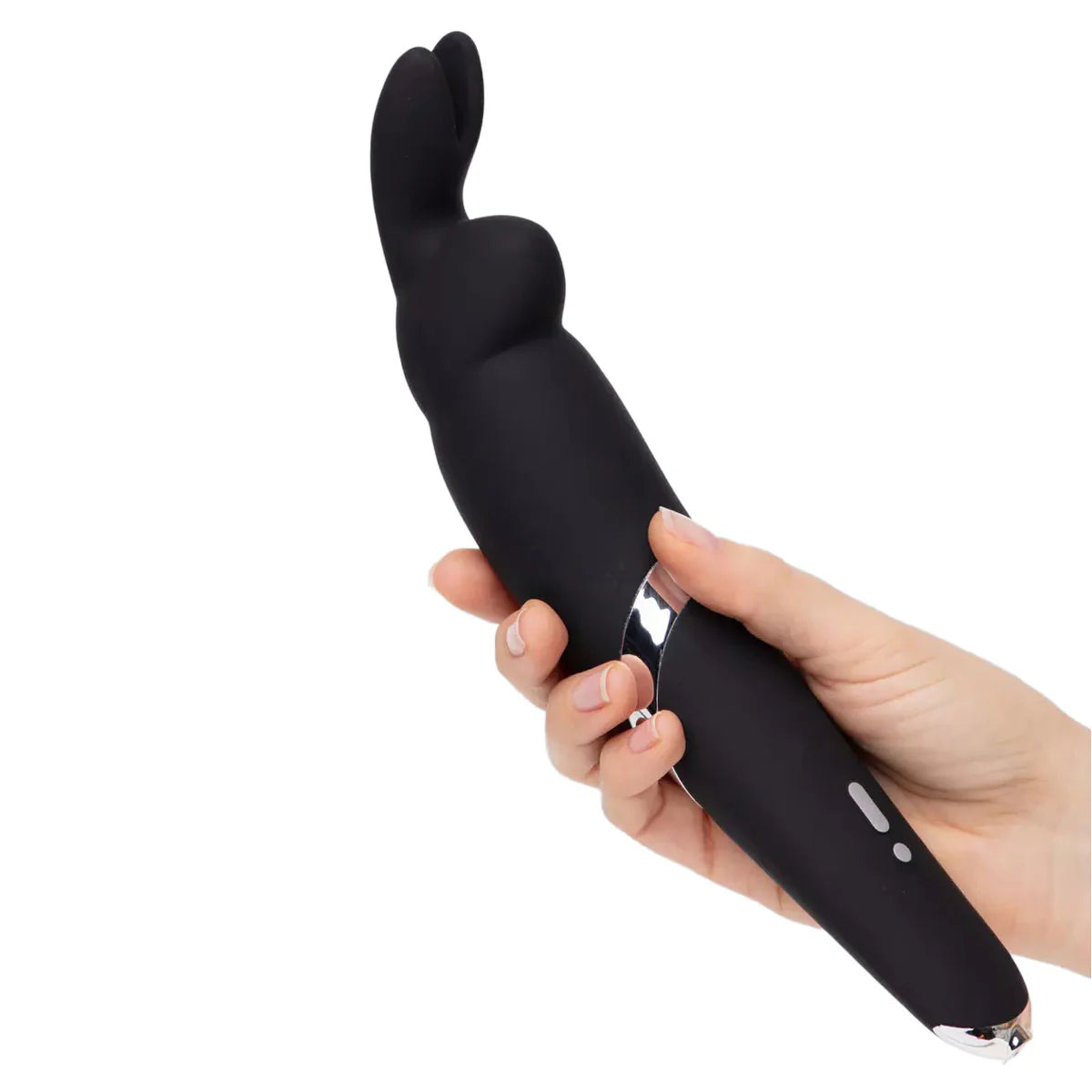 Happy Rabbit Rechargeable Wand Vibrator - 10 Vibrations, Easy-Grip Handle