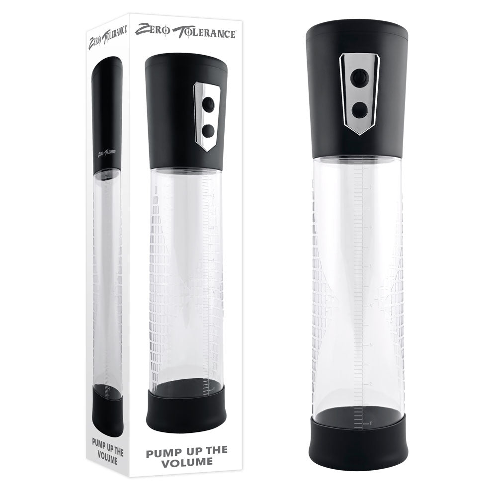 Zero Tolerance Pump Up The Volume – Clear Automatic Penis Pump