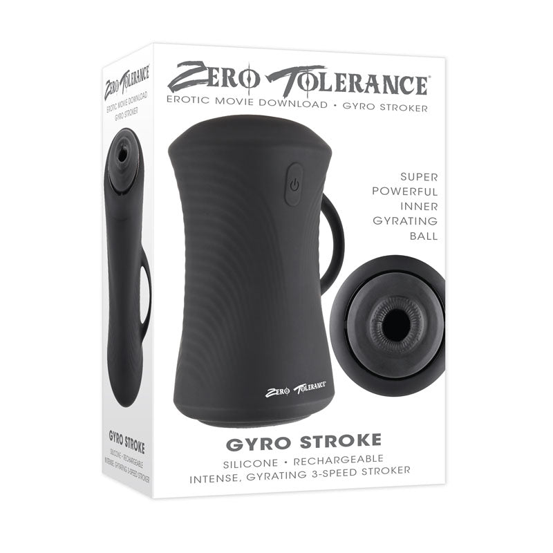 Zero Tolerance Gyro Stroke – Rechargeable Powered Masturbator
