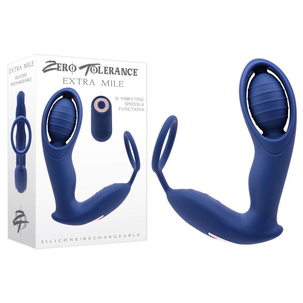 Zero Tolerance EXTRA MILE – Remote Controlled Vibrating Prostate Massager