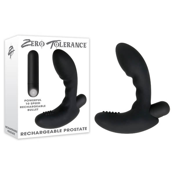 Zero Tolerance Prostate Massager with Rechargeable Vibrating Bullet