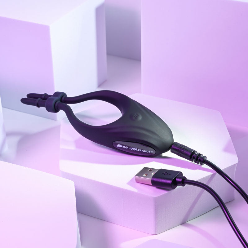 Zero Tolerance Perfect Fit Vibrating Cock Ring - Adjustable