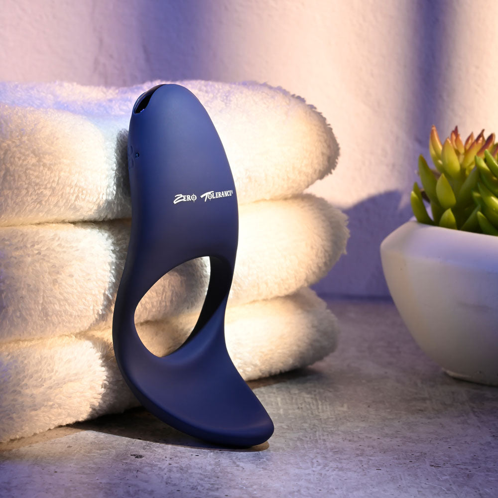 Zero Tolerance Cup 'Em Vibrating Ball-Tickling Cock Ring