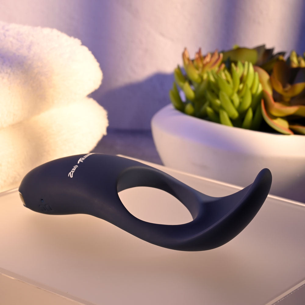 Zero Tolerance Cup 'Em Vibrating Ball-Tickling Cock Ring