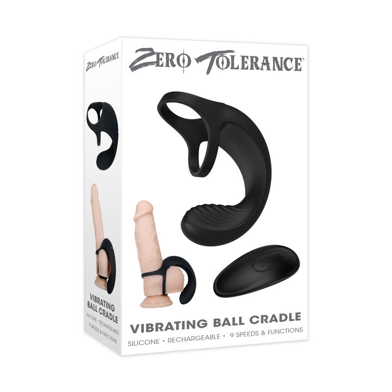Zero Tolerance Vibrating Ball Cradle Vibrating Cock Ring