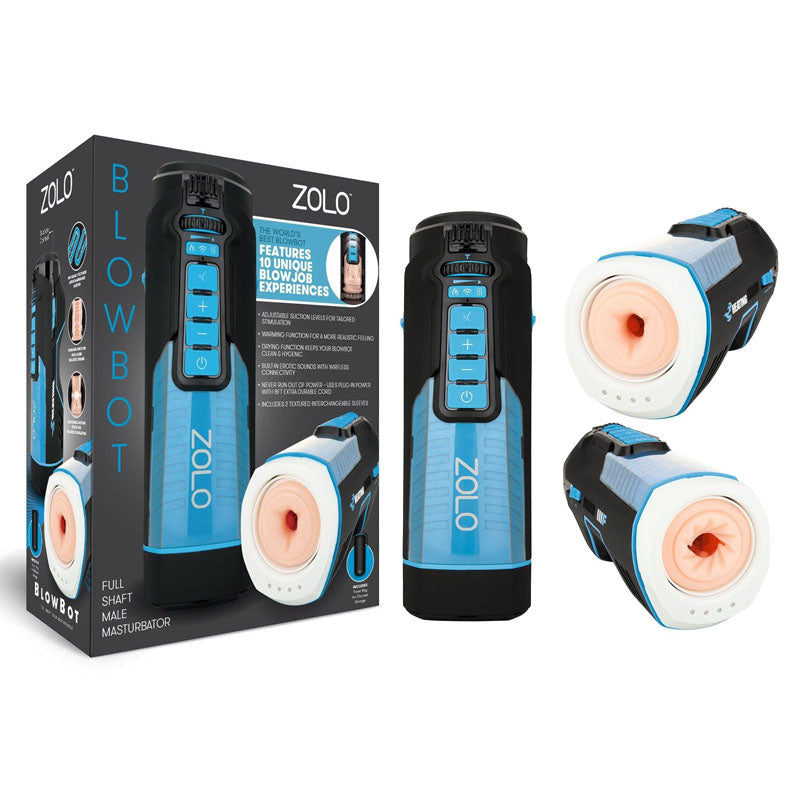 Zolo Blowbot - Warming Function with 10 Suction Modes