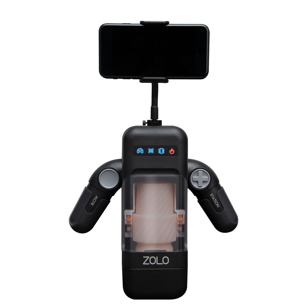Zolo Blowstation Masturbator - Heating Function + Phone Mount