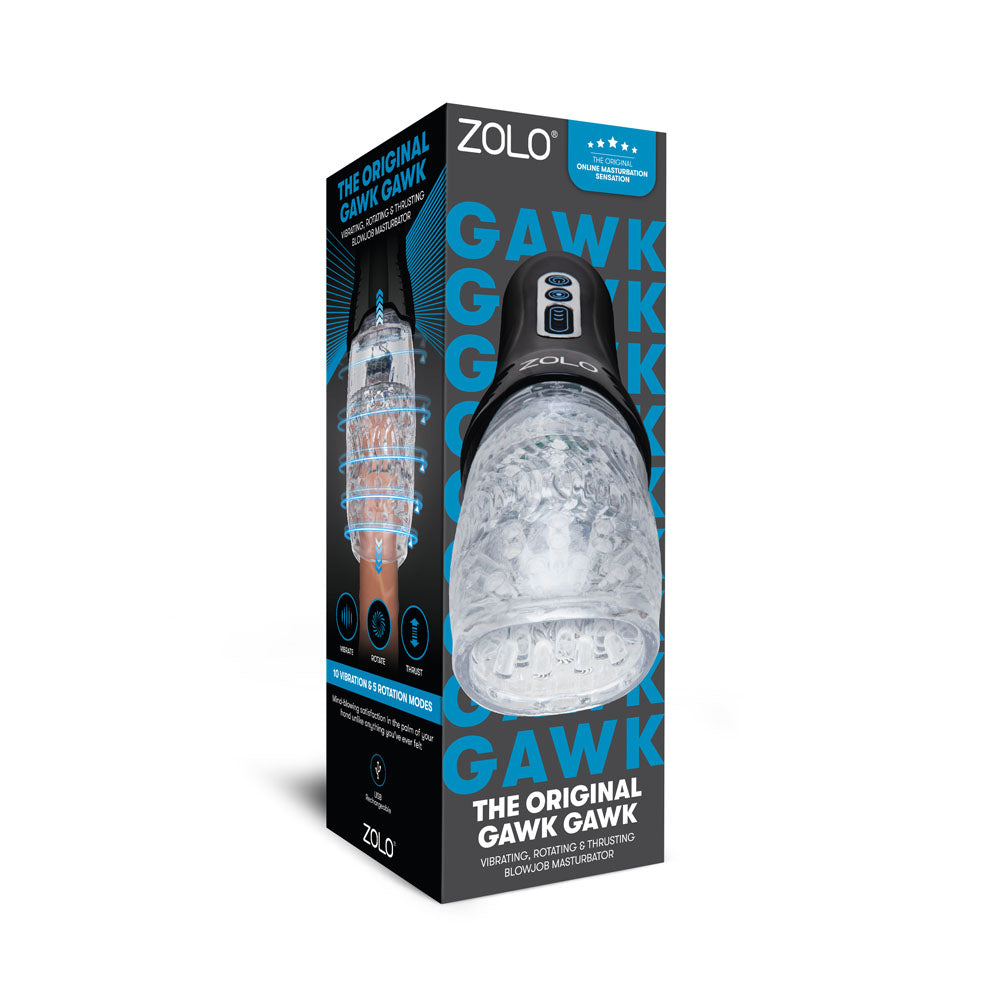 Zolo Gawk Gawk Masturbator - Vibrating, Rotating & Thrusting