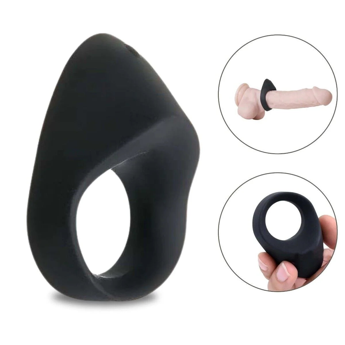 Zero Tolerance Night Rider - Cock Ring with Powerful Clitoral Stimulator