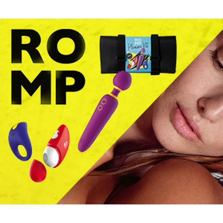 Romp Pleasure Kit (3-in-1) Wand, Cock Ring, & Clitoral Stimulator
