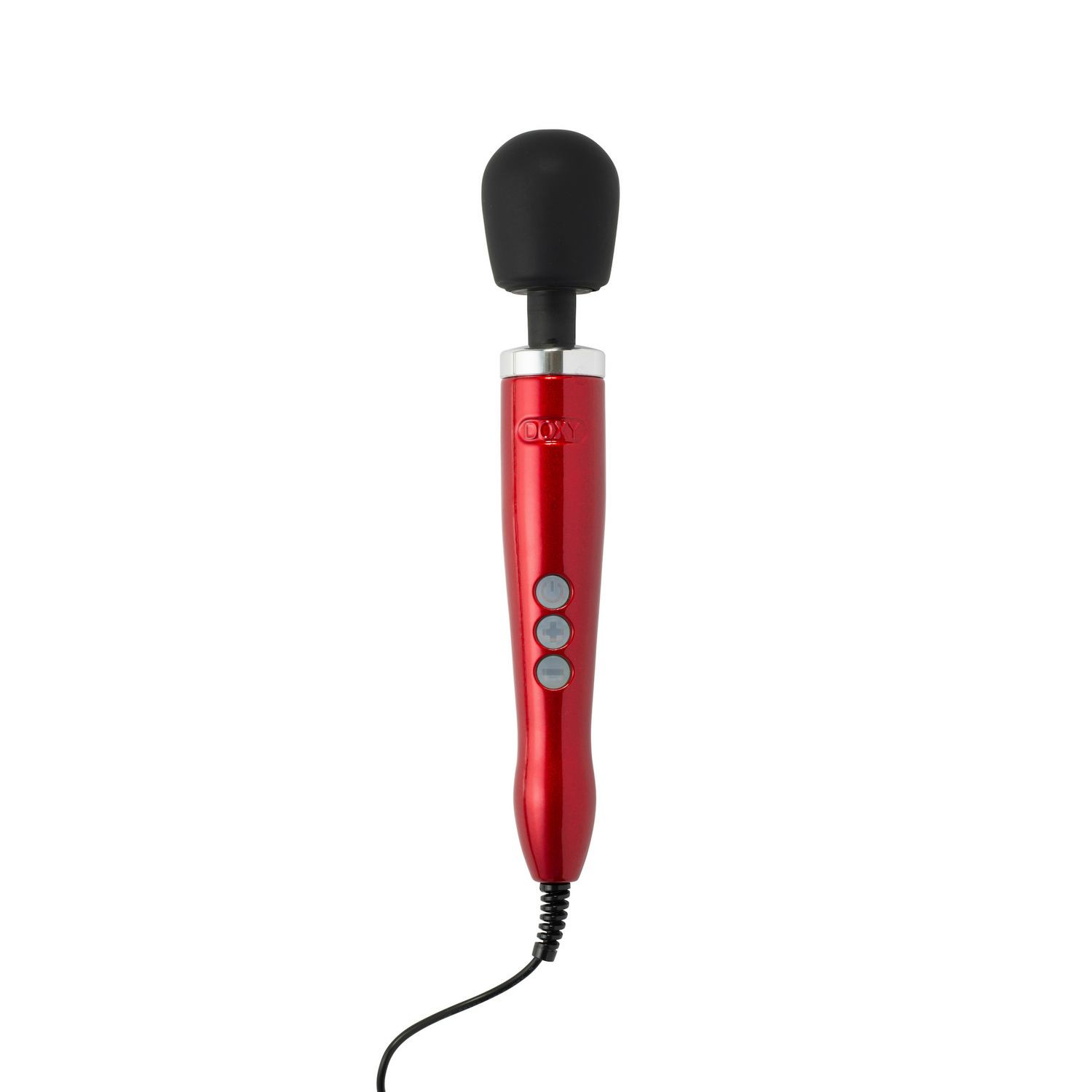 Doxy Die Cast Red – Ultra-Powerful Plug-In Wand Massager