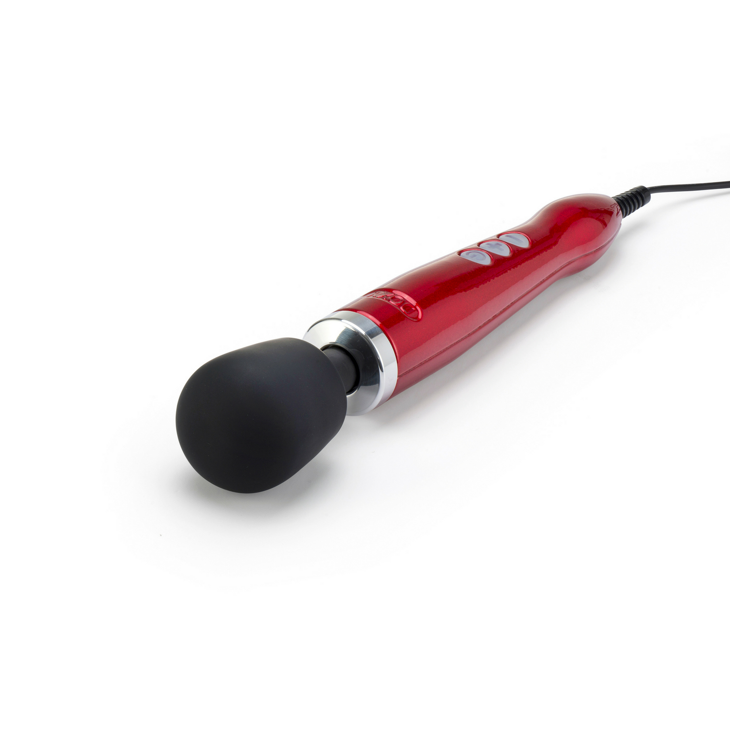 Doxy Die Cast Red – Ultra-Powerful Plug-In Wand Massager