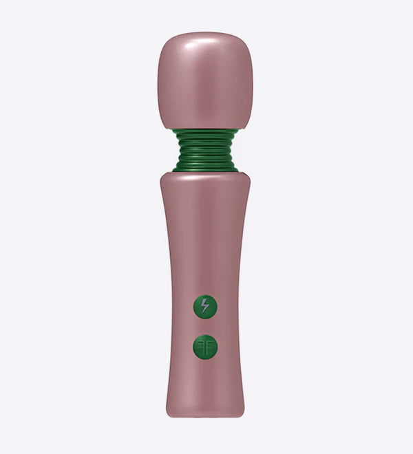 Bougie Rose Gold Wand Massager - Temperature Play, Powerful & Waterproof