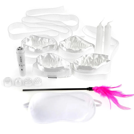 Pipedream Fetish Fantasy Series Honeymoon Bondage Kit - 13 Piece Couples Set