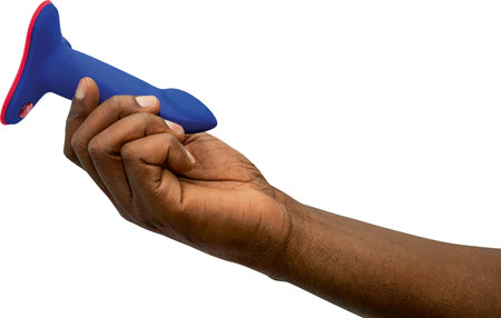 Limba Flex S Blue - Customisable Poseable Silicone Dildo - Harness Compatible