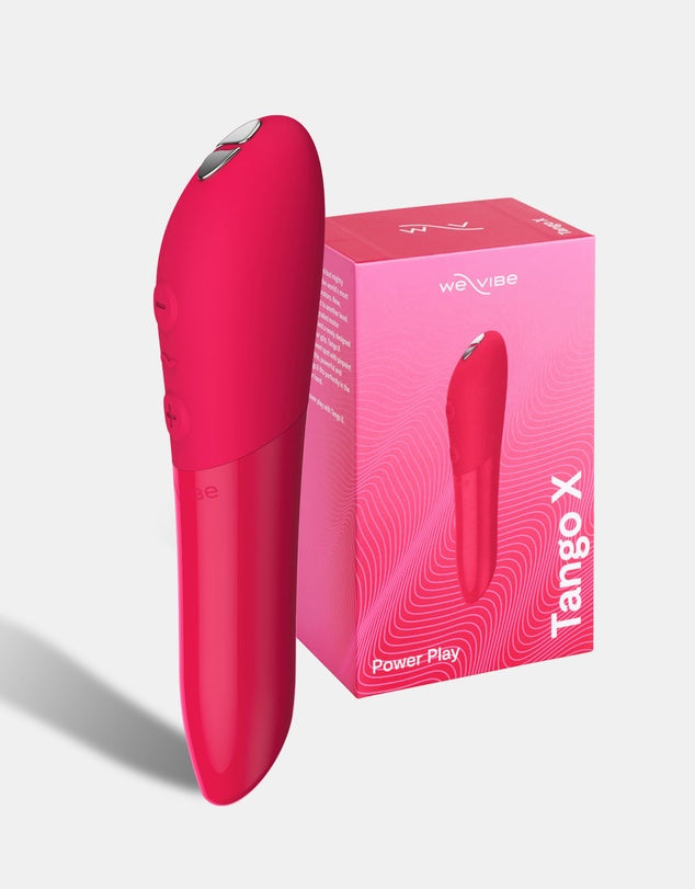 Tango X Cherry Red Powerful Bullet Vibrator - Waterproof & Whisper Quiet
