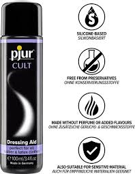 pjur Cult Dressing Aid 100ml – Easy Latex & Rubber Outfit Application