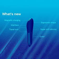 Tango X Midnight Blue Powerful Bullet Vibrator - Waterproof & Whisper Quiet