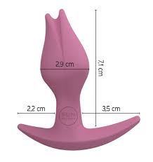 Fun Factory Bootie FEM Slim Anal Plug - Beginner Friendly (Rose)