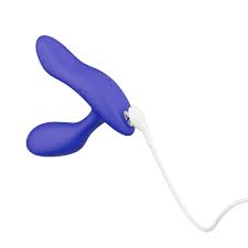 Vector+ by We-Vibe - Adjustable Vibrating Prostate Massager (Blue)