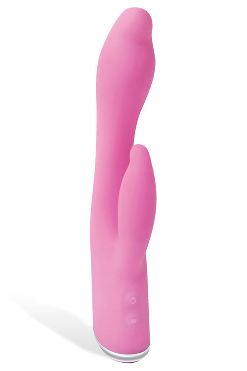 Adam & Eve G-Gasm Rabbit Vibrator - Dual Motors with Flexible Clit Tickler + G-Spot Tip